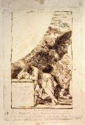 Francisco Goya Sueno oil on canvas